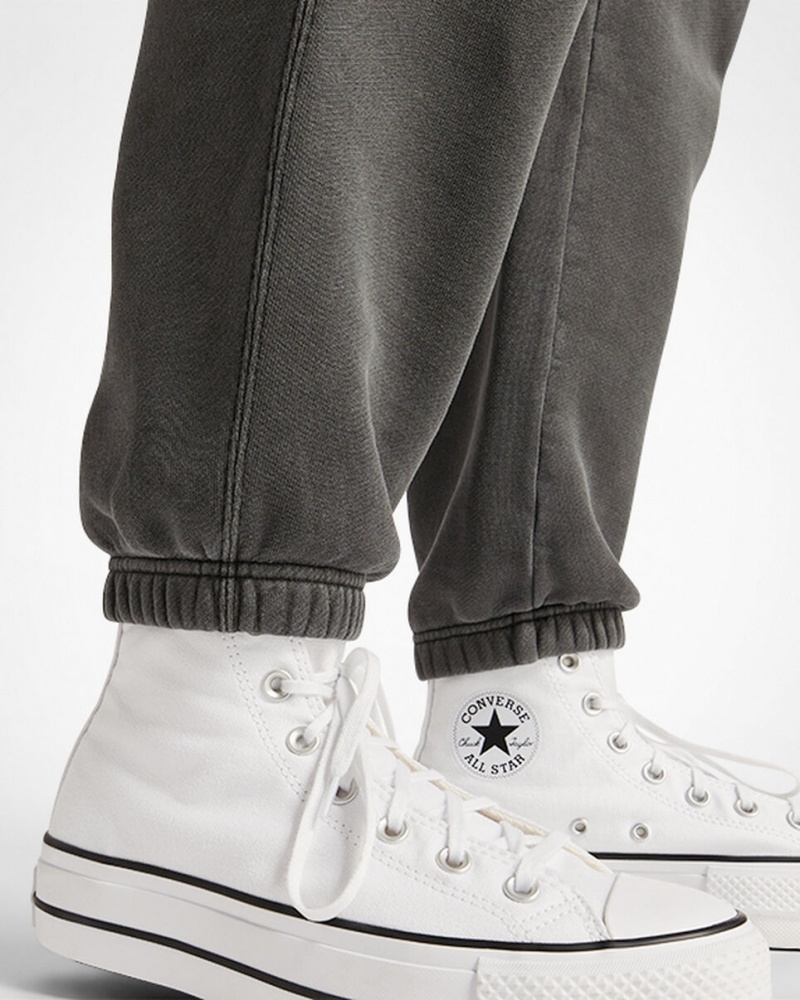 Converse Converse Go-To Sneaker Patch Loose-Fit Sweatpants μαυρα | WCSDNQ-983