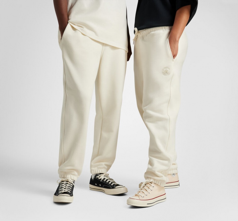 Converse Converse Gold Standard Loose-Fit Sweatpants Egret | MWQVOD-726