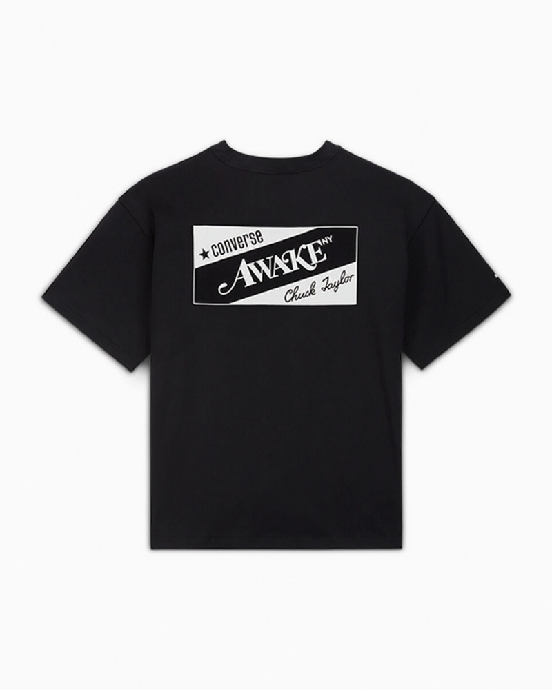 Converse Converse x Awake NY Jersey T-Shirt μαυρα | MEPIVN-930