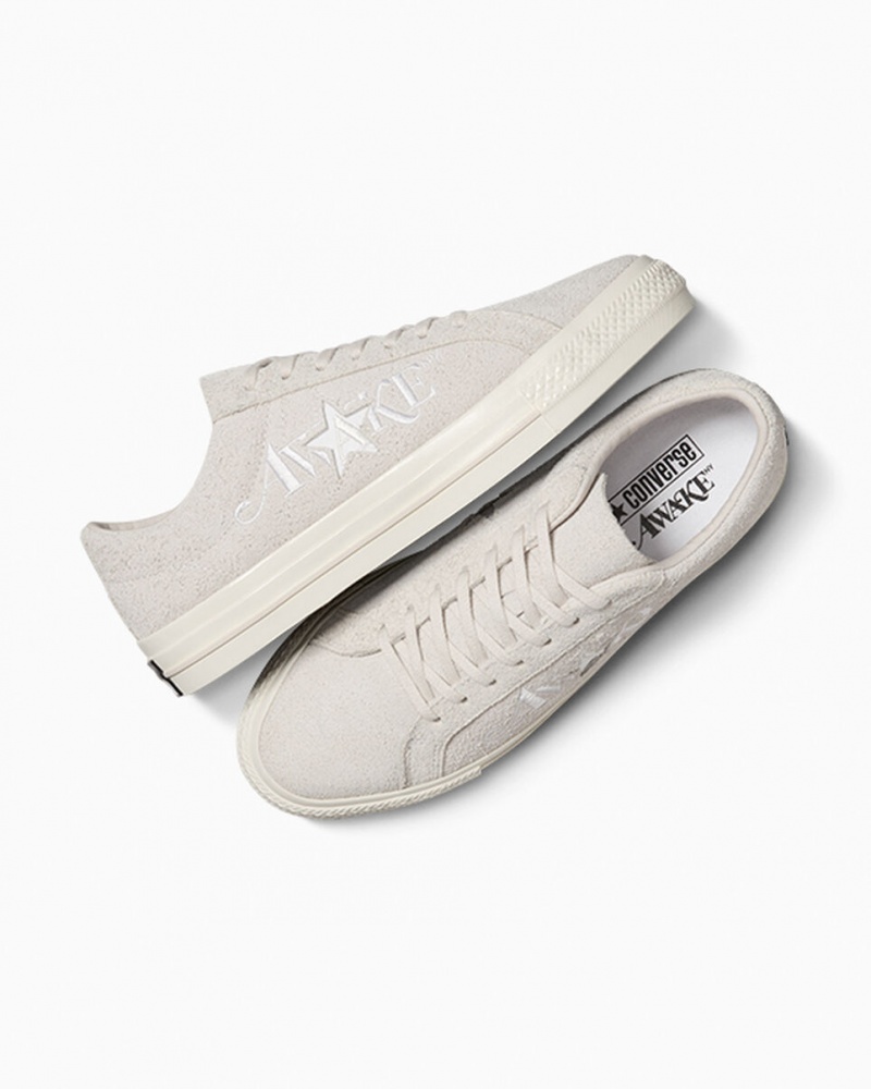 Converse Converse x Awake NY One Star Pro ασπρα μαυρα ασπρα | DOAXIY-684