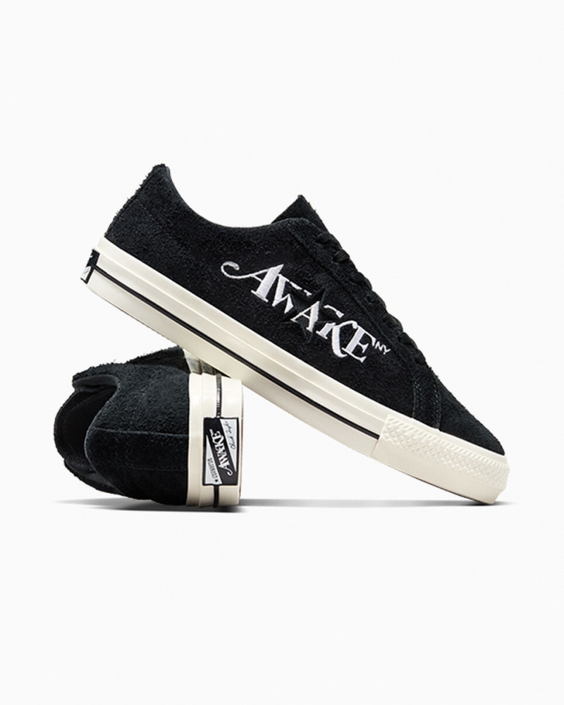 Converse Converse x Awake NY One Star Pro μαυρα ασπρα | CBMXES-831