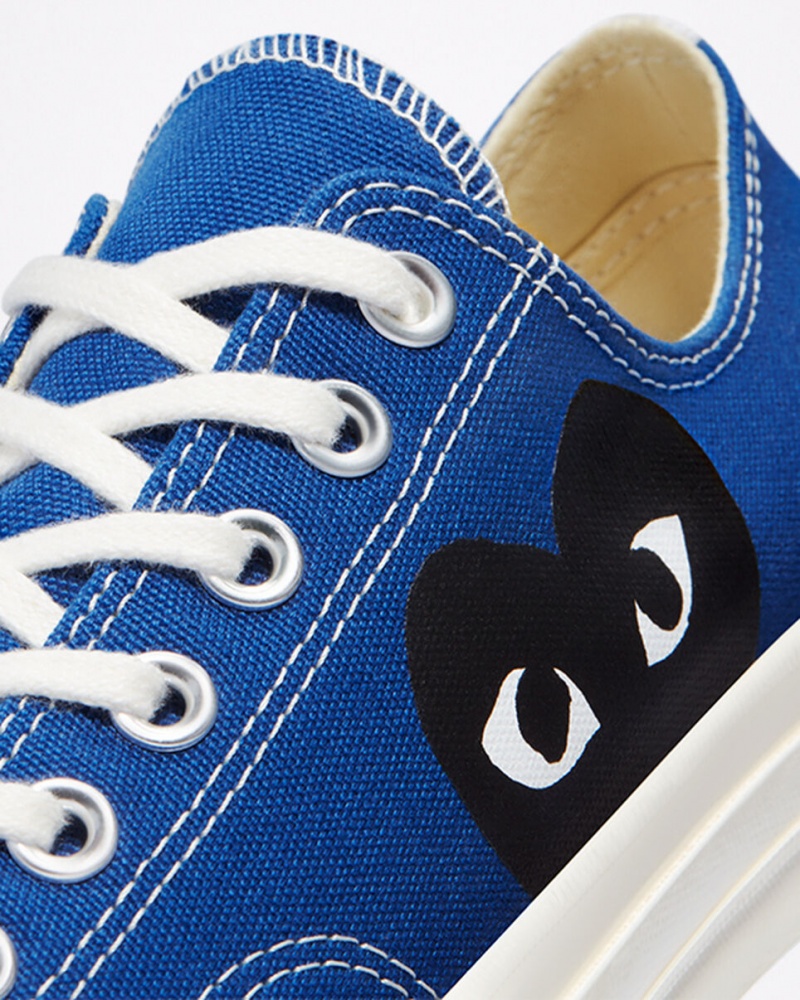 Converse Converse x Comme des Garçons PLAY Chuck 70 μπλε μαυρα | MUEFOG-079