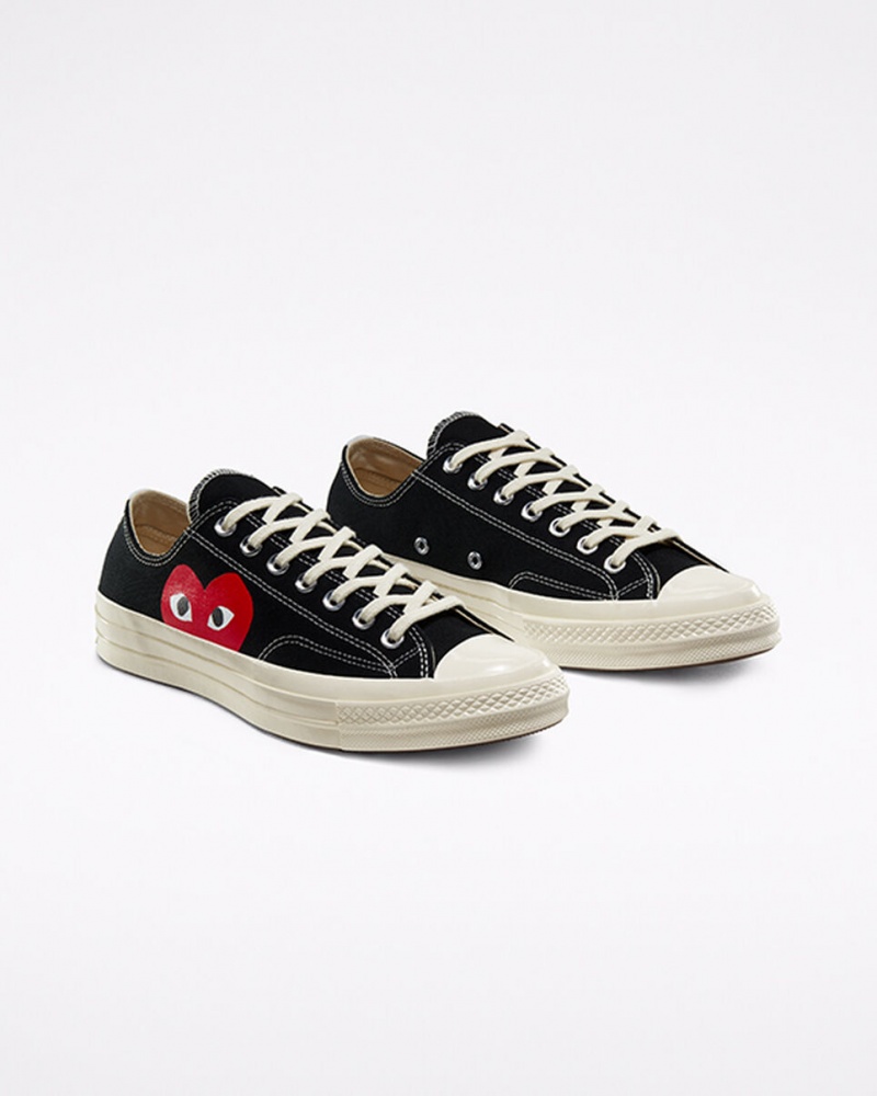 Converse Converse x Comme des Garçons PLAY Chuck 70 μαυρα ασπρα κοκκινα | JTBPAL-708