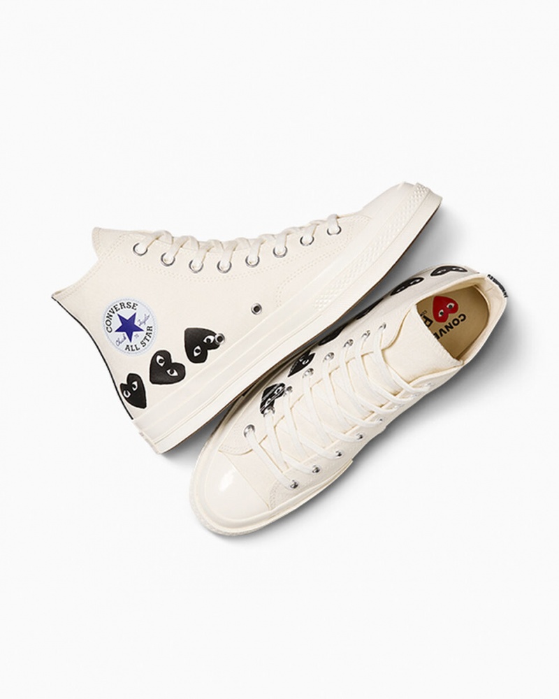 Converse Converse x Comme des Garçons PLAY Chuck 70 Multi Heart μαυρα | DSRPIE-106