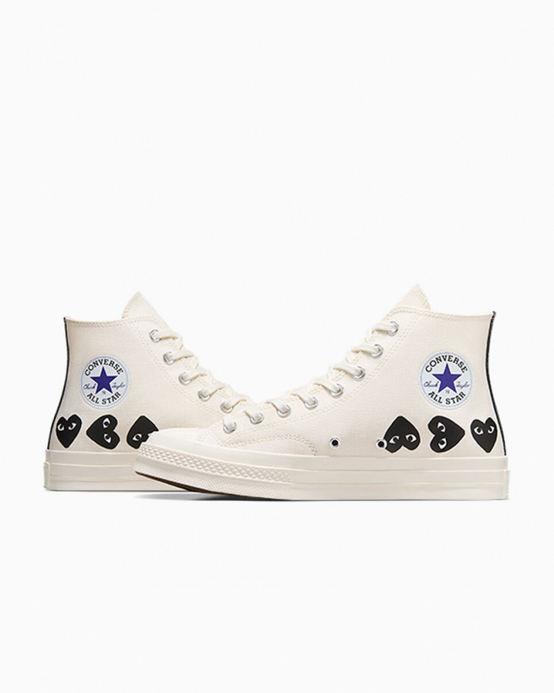 Converse Converse x Comme des Garçons PLAY Chuck 70 Multi Heart μαυρα | DSRPIE-106