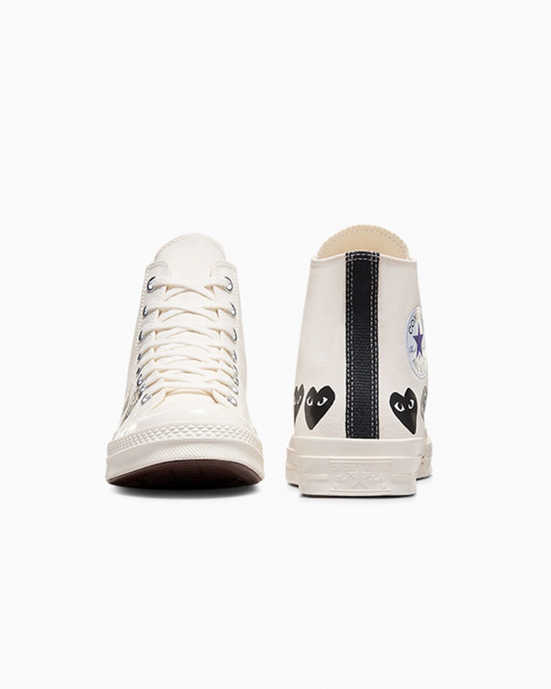 Converse Converse x Comme des Garçons PLAY Chuck 70 Multi Heart μαυρα | DSRPIE-106