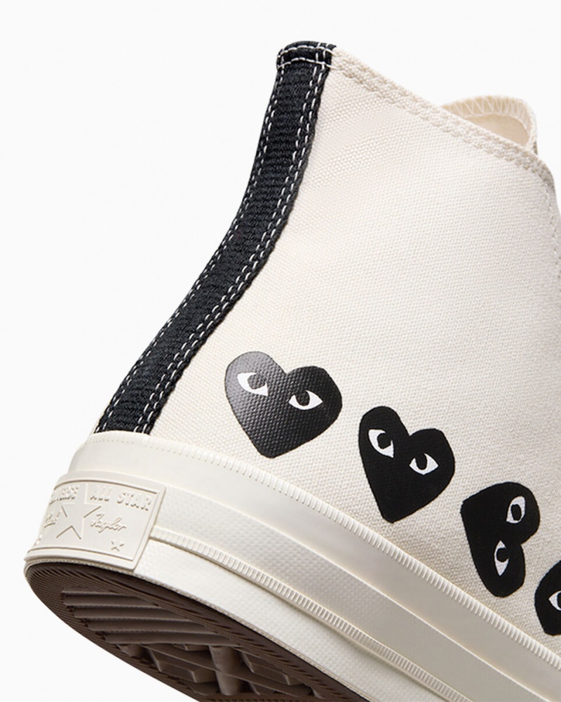 Converse Converse x Comme des Garçons PLAY Chuck 70 Multi Heart μαυρα | DSRPIE-106