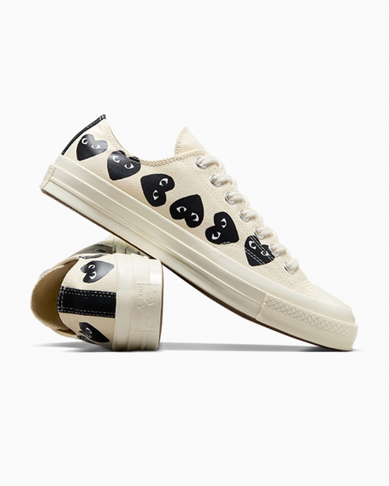 Converse Converse x Comme des Garçons PLAY Chuck 70 Multi Heart μαυρα | WMXCOL-269