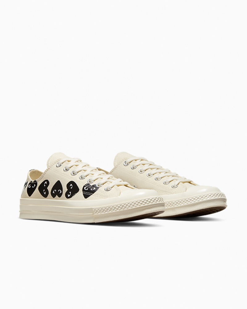 Converse Converse x Comme des Garçons PLAY Chuck 70 Multi Heart μαυρα | GFACVQ-740