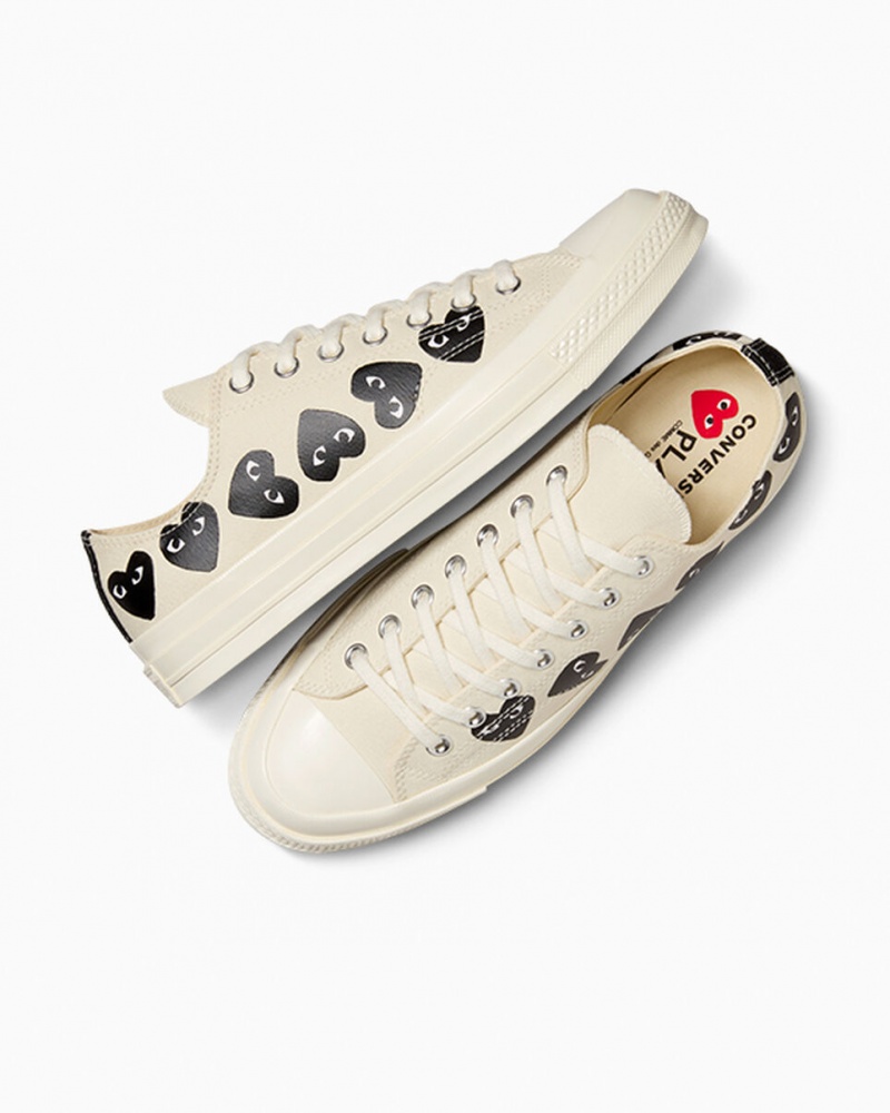 Converse Converse x Comme des Garçons PLAY Chuck 70 Multi Heart μαυρα | GFACVQ-740