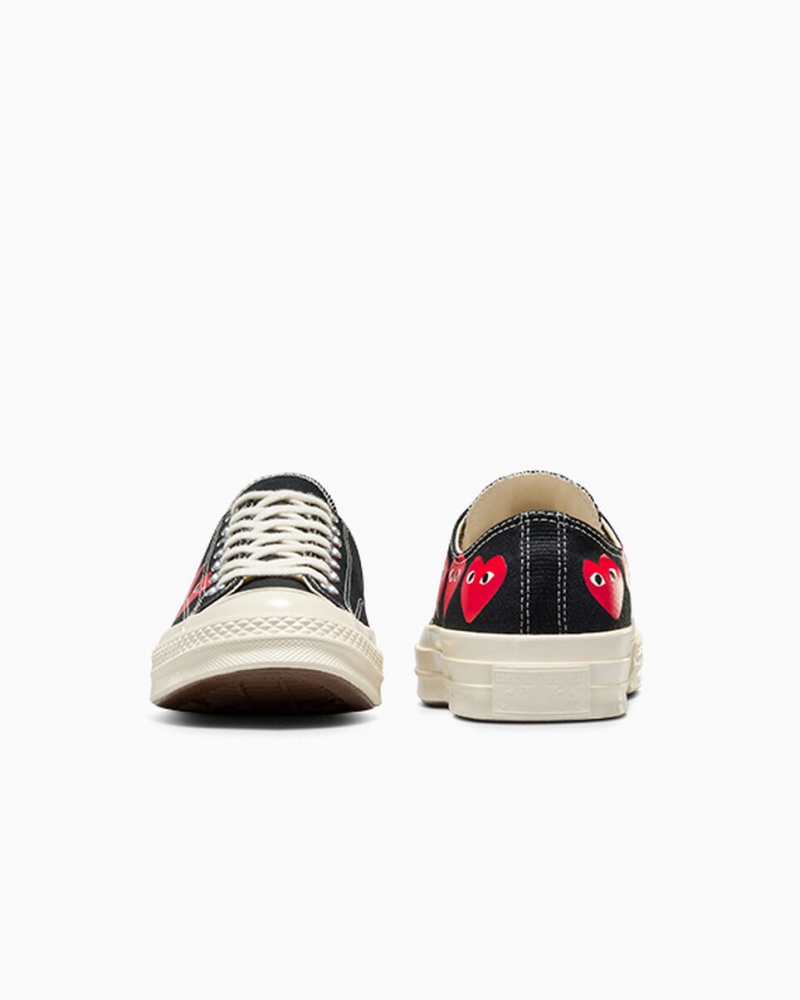 Converse Converse x Comme des Garçons PLAY Chuck 70 Multi Heart μαυρα κοκκινα | XSTWQZ-806