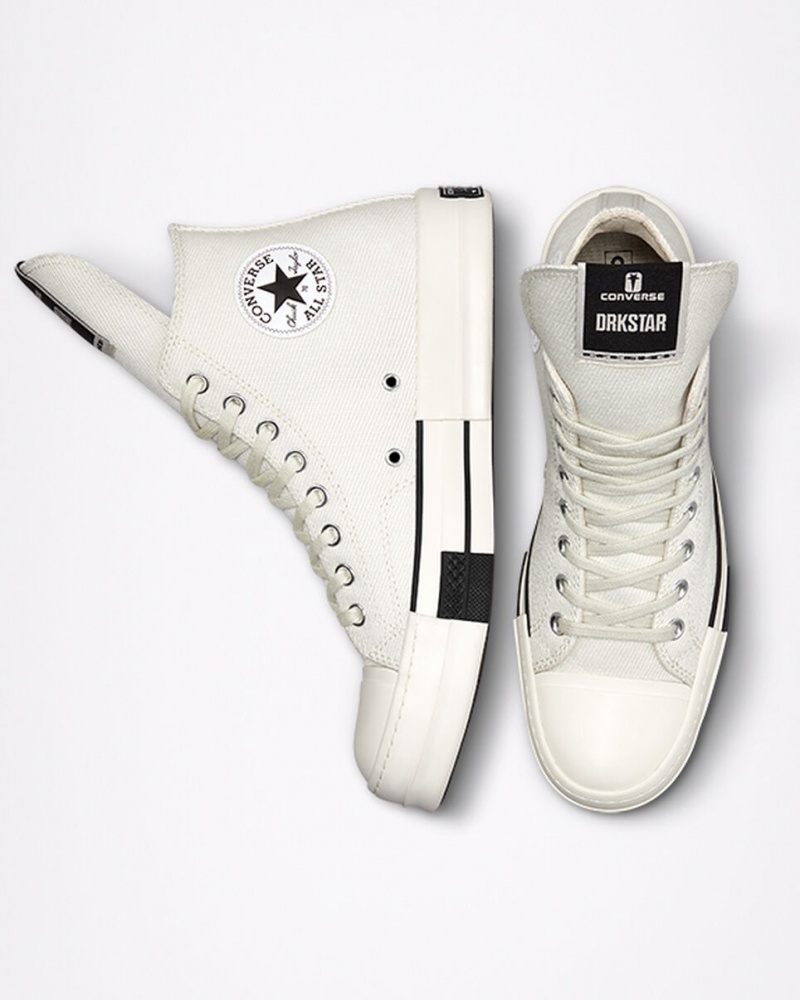 Converse Converse x DRKSHDW DRKSTAR Chuck 70 ασπρα μαυρα | SFPAGB-839