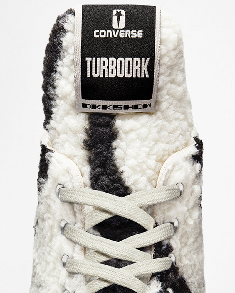 Converse Converse x DRKSHDW TURBODRK Chuck 70 ασπρα μαυρα | BVGOUL-953