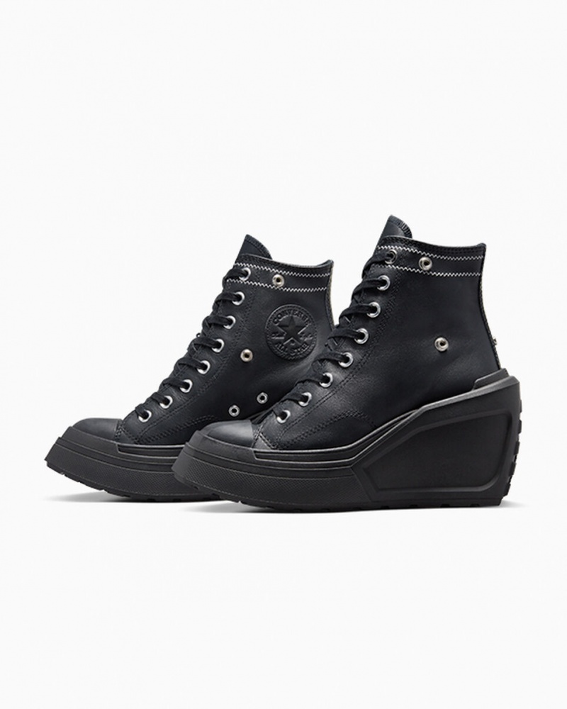 Converse Converse x Martine Ali Chuck 70 De Luxe Wedge μαυρα μαυρα μαυρα | DULSZA-954