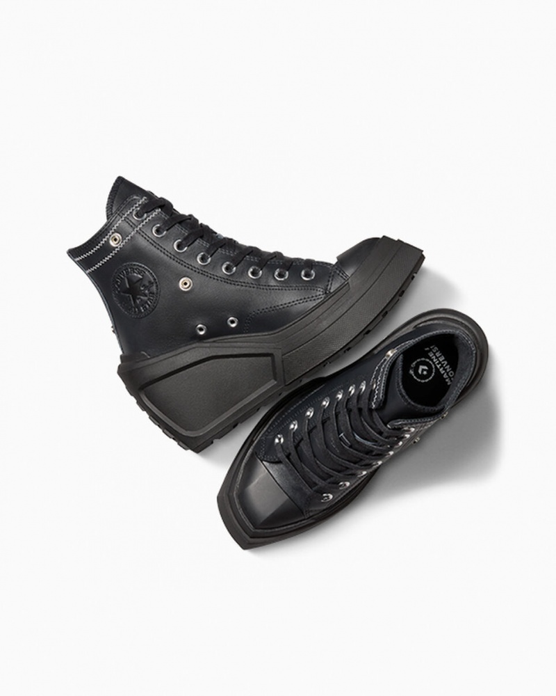 Converse Converse x Martine Ali Chuck 70 De Luxe Wedge μαυρα μαυρα μαυρα | DULSZA-954