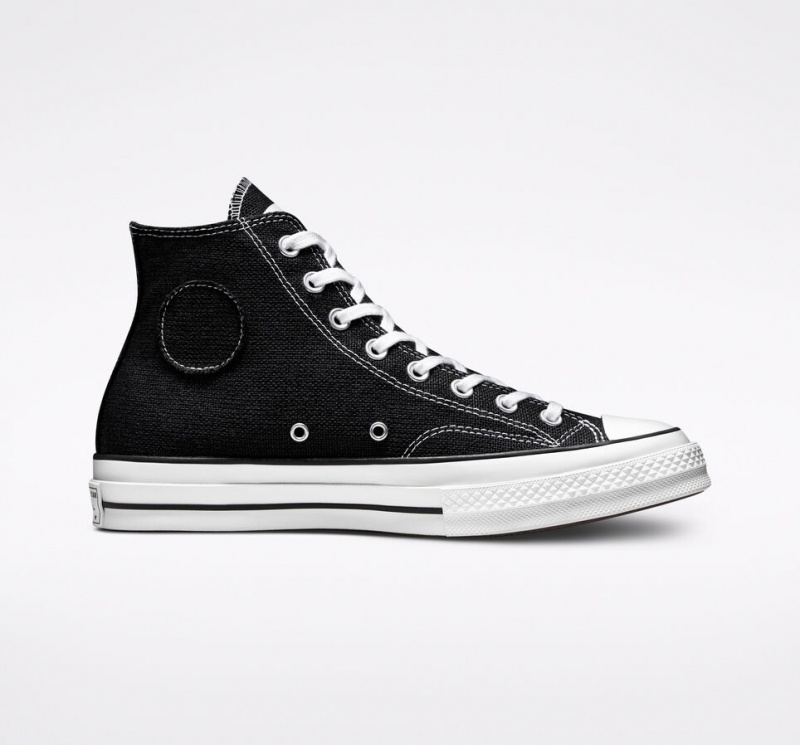 Converse Converse x Stüssy Chuck 70 μαυρα ασπρα μαυρα | SDGHUB-512