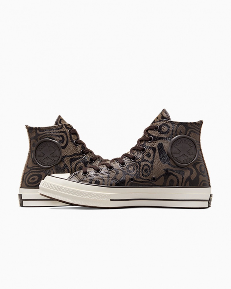 Converse Converse x Wonka Chuck 70 Chocolate Swirl καφε | KEAMUH-380