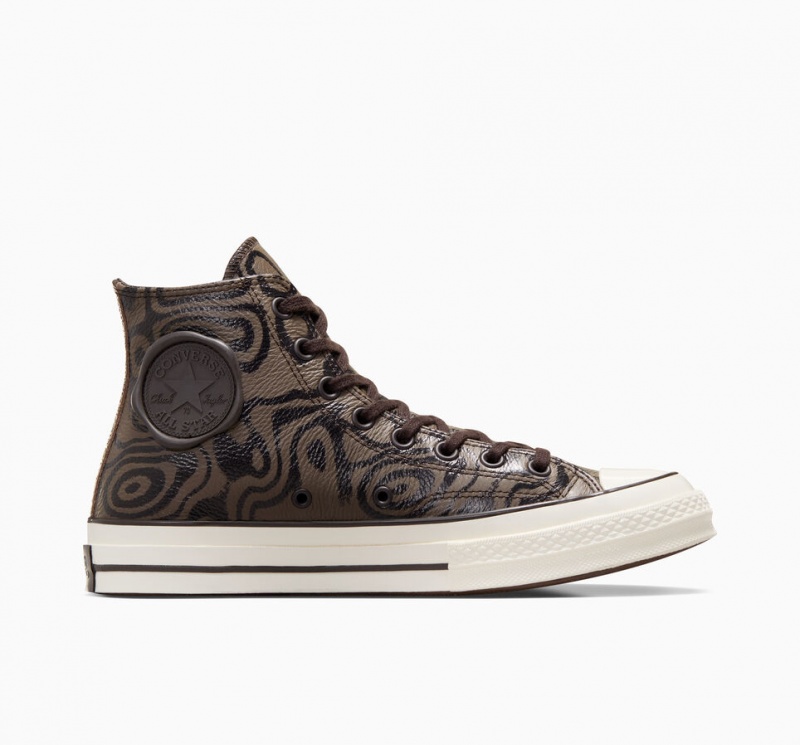 Converse Converse x Wonka Chuck 70 Chocolate Swirl καφε | KEAMUH-380