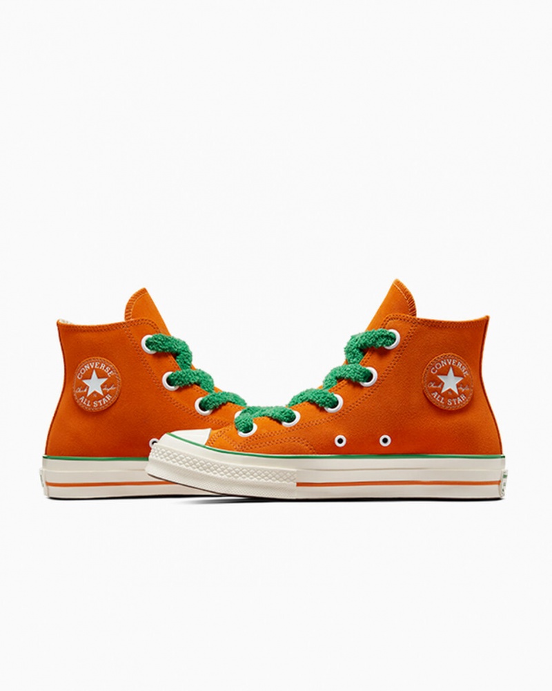 Converse Converse x Wonka Chuck 70 Oompa Loompa πορτοκαλι πρασινο | UYONQW-195