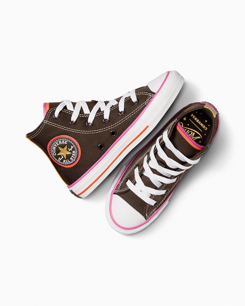 Converse Converse x Wonka Chuck Taylor All Star καφε ασπρα | YLRCQH-573