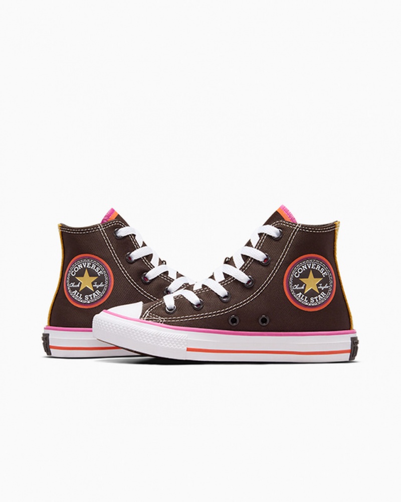 Converse Converse x Wonka Chuck Taylor All Star καφε ασπρα | YLRCQH-573