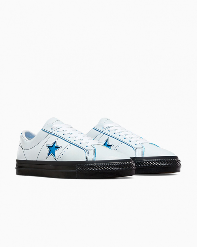 Converse Eddie Cernicky One Star Pro ασπρα μαυρα μπλε | ZAMCDP-492