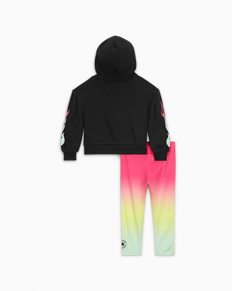 Converse Gradient Hoodie & Leggings Set ροζ | OEWXSF-029