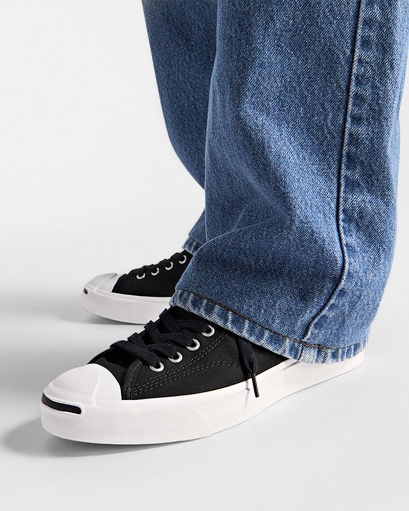 Converse Jack Purcell μαυρα ασπρα μαυρα | GIPOHS-149