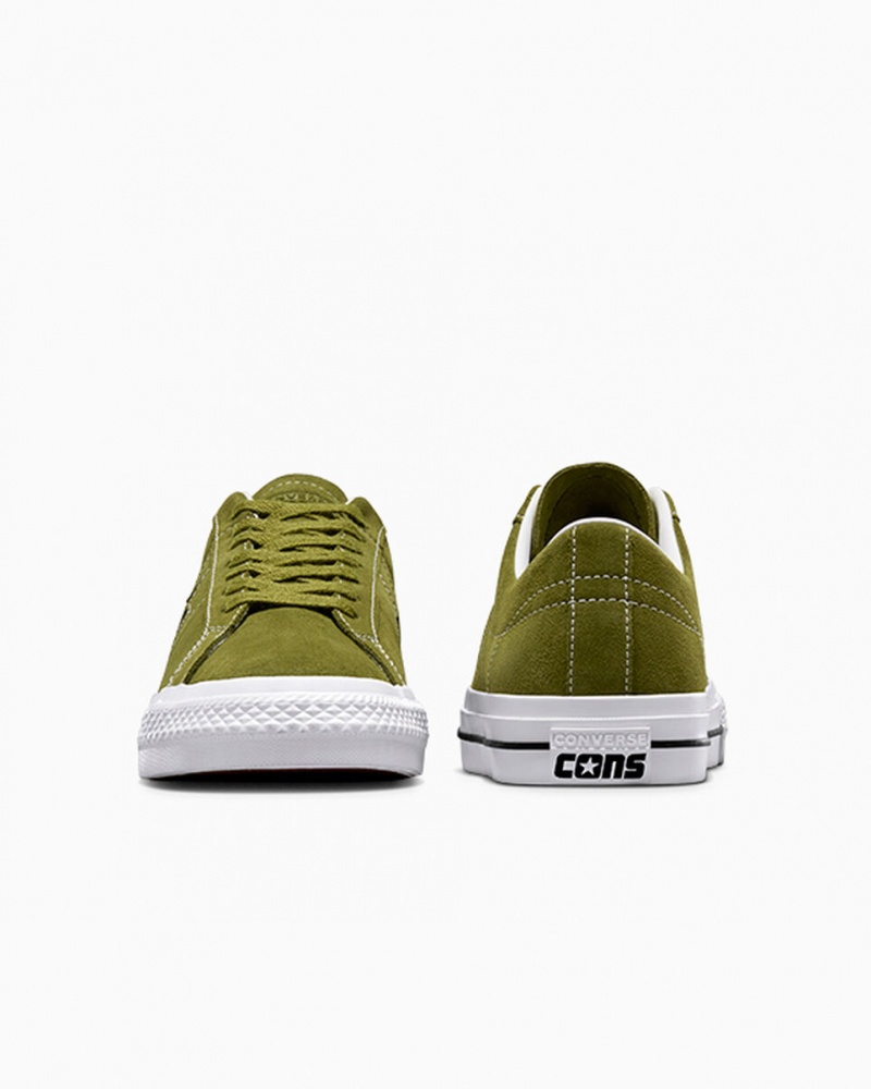 Converse One Star Pro πρασινο ασπρα μαυρα | DKWZIJ-425