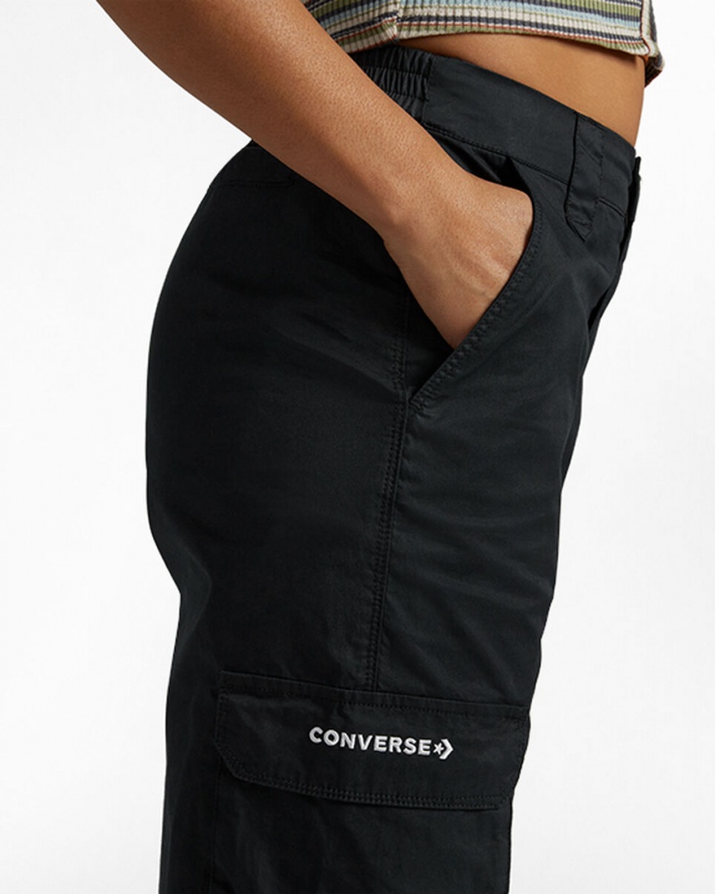 Converse Relaxed Cargo Pant μαυρα | RHXLPW-805