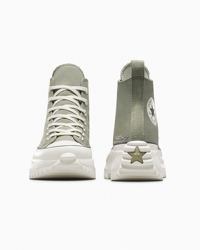 Converse Run Star Hike flatforms Embroidery ανοιχτο | HODCPS-836