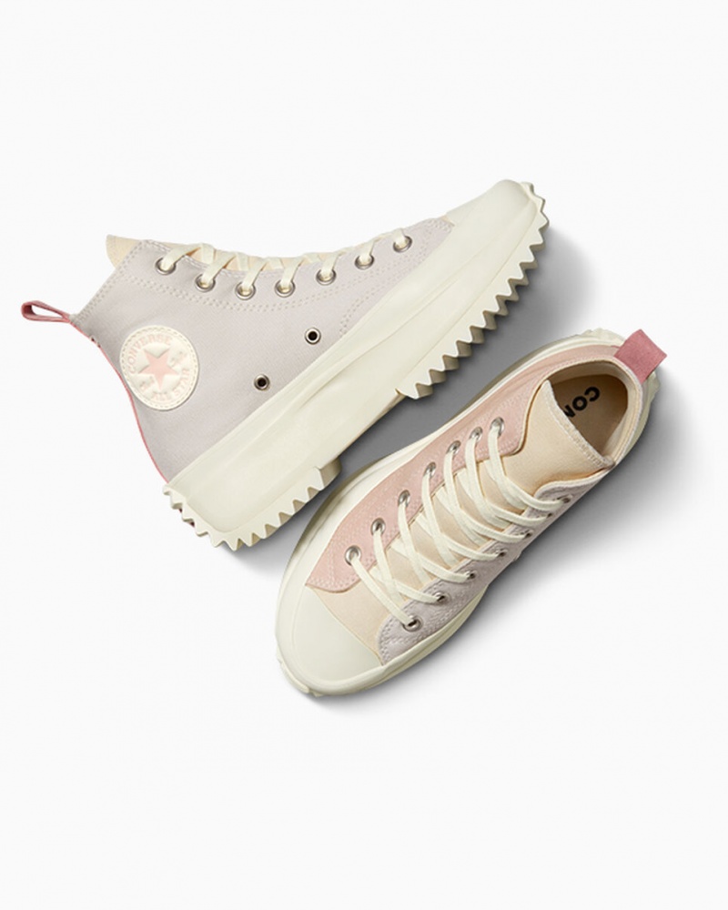 Converse Run Star Hike flatforms Tri-Color ροζ | KPFWQN-743