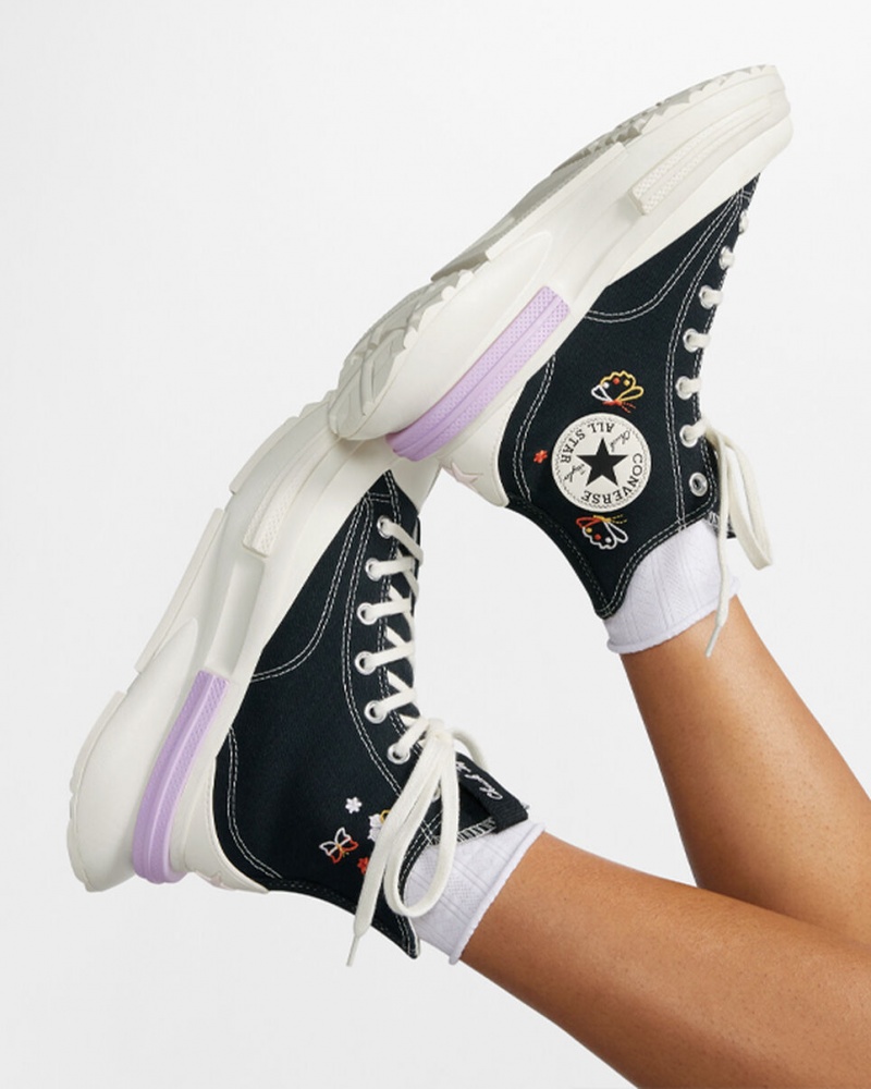 Converse Run Star Legacy CX flatforms Butterfly Wings μαυρα | KYSLFZ-912