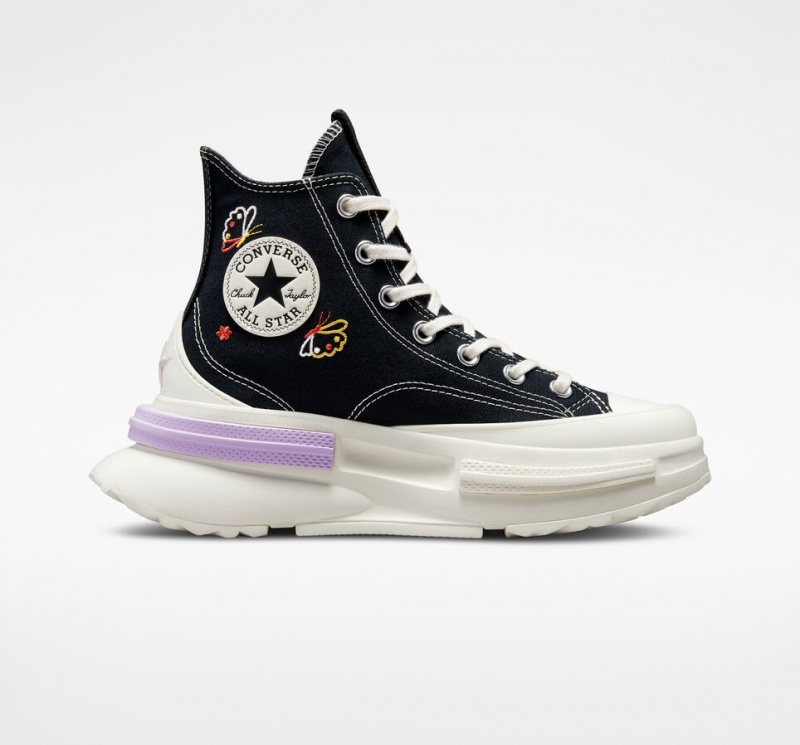 Converse Run Star Legacy CX flatforms Butterfly Wings μαυρα | KYSLFZ-912