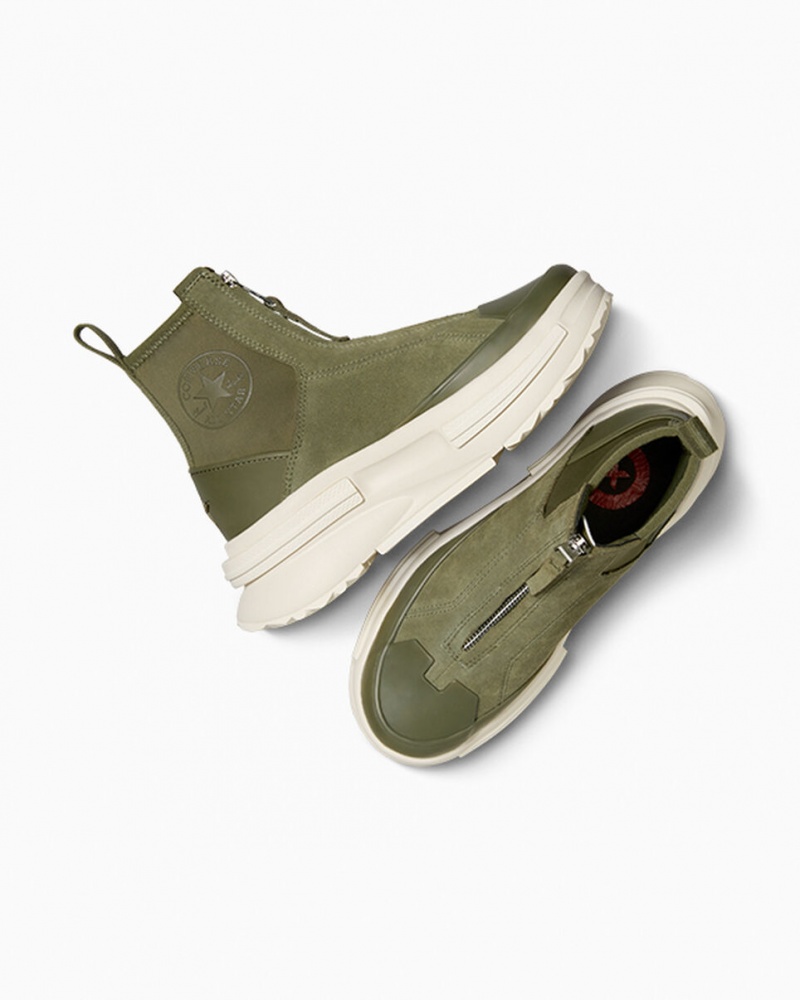 Converse Run Star Legacy Chelsea CX flatforms σουετ Utility / Egret / Egret | RUVAFC-542