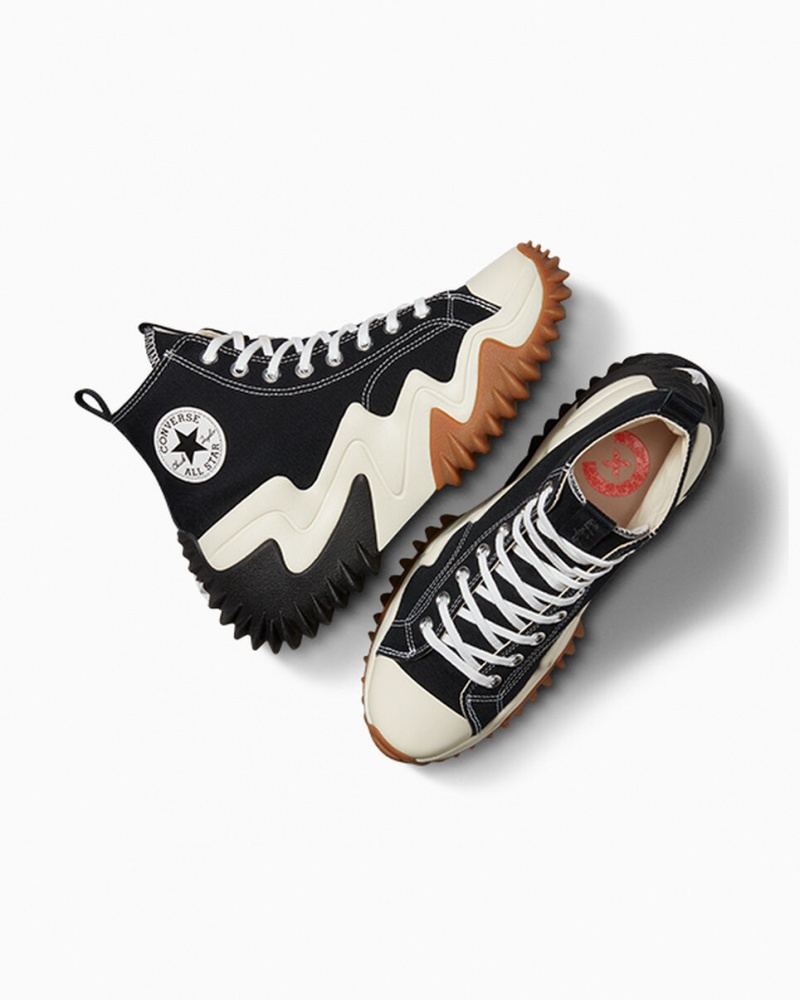 Converse Run Star Motion CX flatforms μαυρα ασπρα | RWBLDG-136