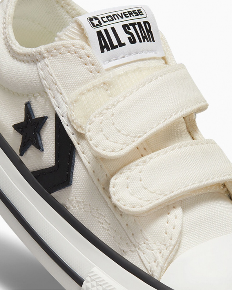 Converse Star Player 76 Easy-On ασπρα μαυρα | CYLBAJ-738