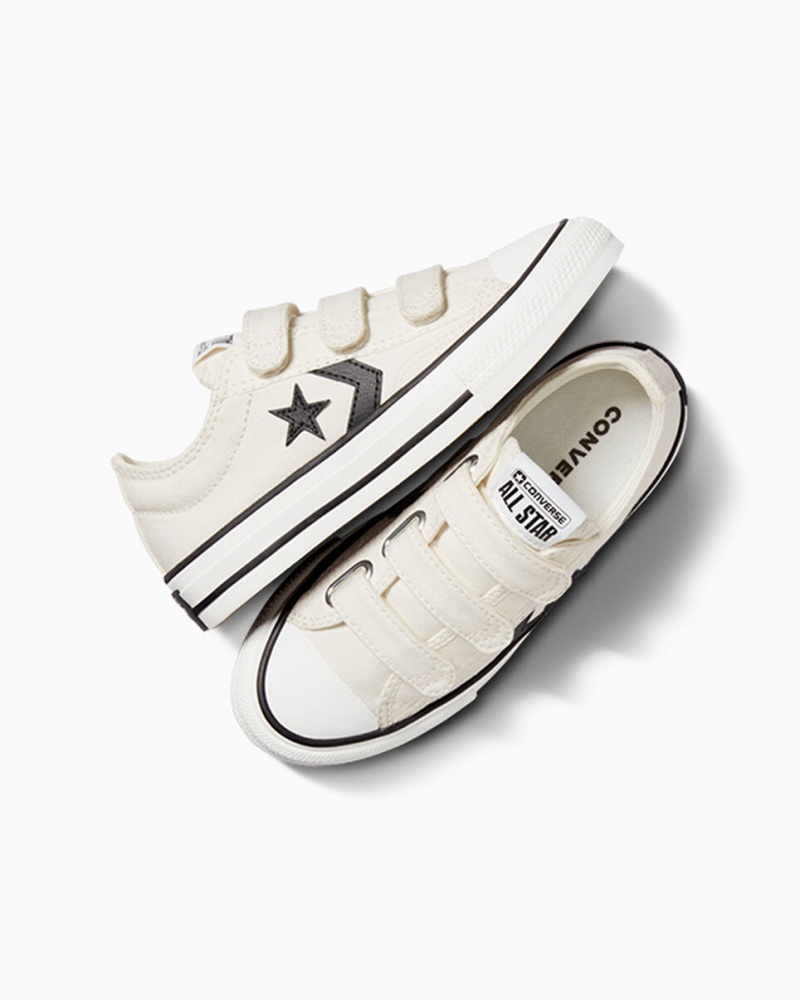 Converse Star Player 76 Easy-On ασπρα μαυρα | EUAQTH-947