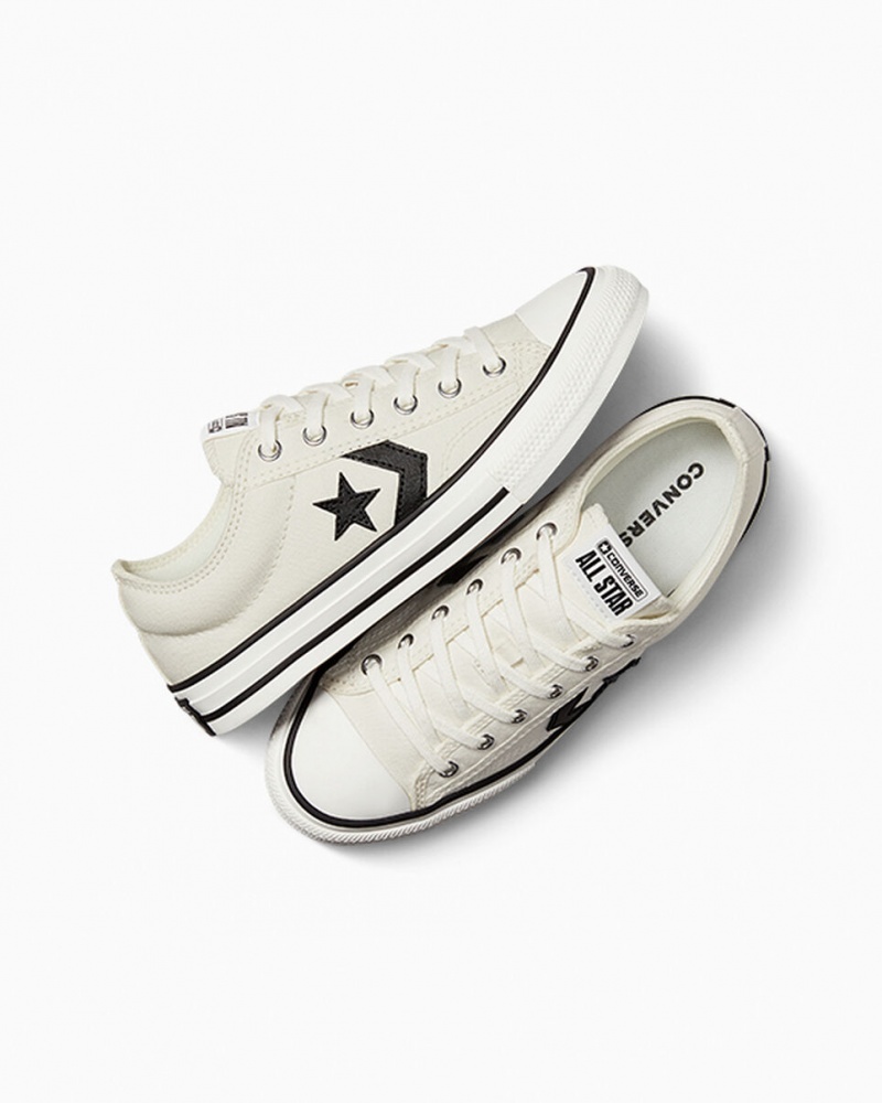 Converse Star Player 76 ασπρα μαυρα | BGMIPZ-134