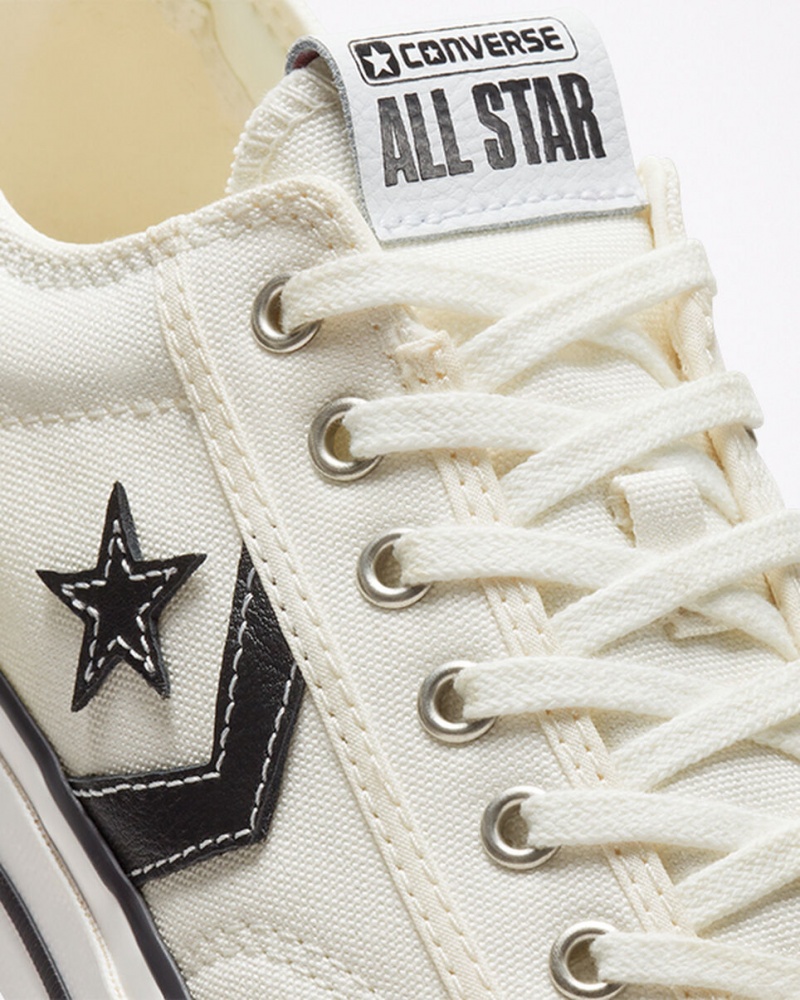 Converse Star Player 76 ασπρα μαυρα | FZOUXN-048