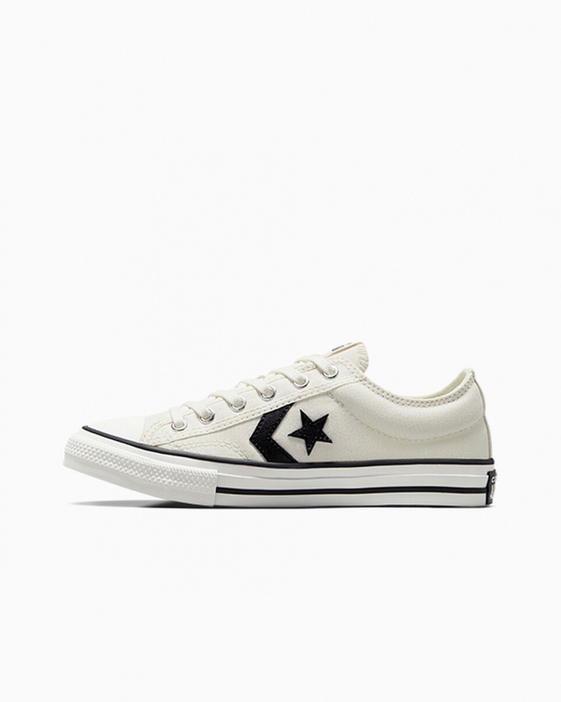 Converse Star Player 76 ασπρα μαυρα | XEBNLP-728