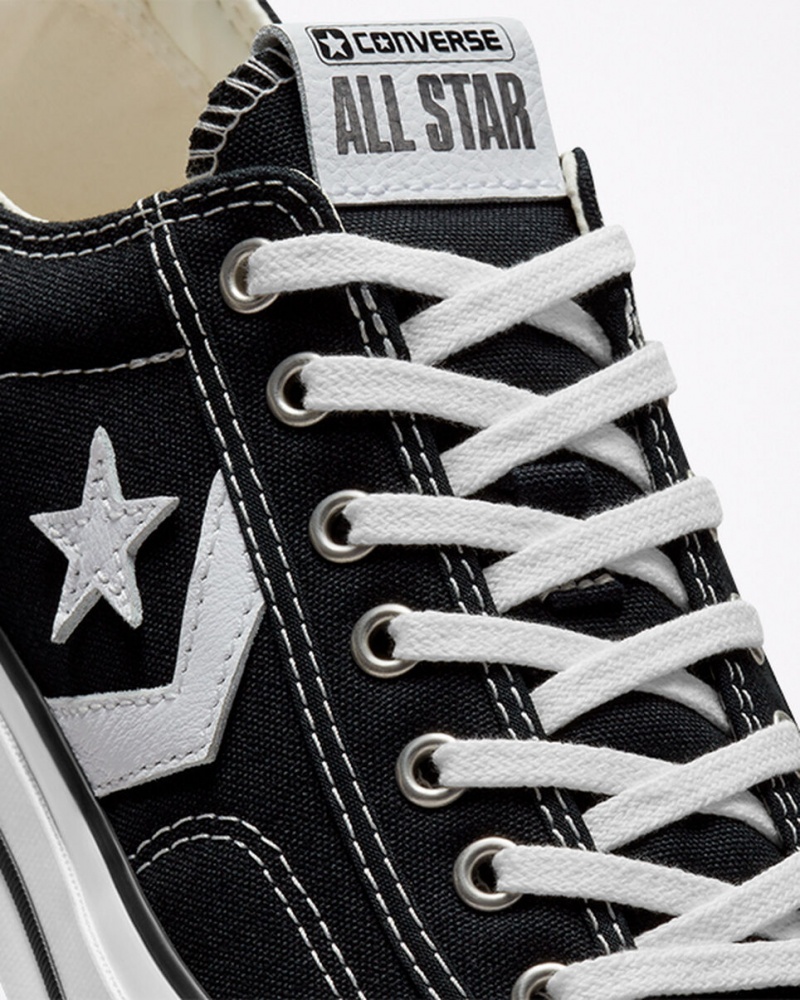 Converse Star Player 76 μαυρα ασπρα μαυρα | UKVFSG-421