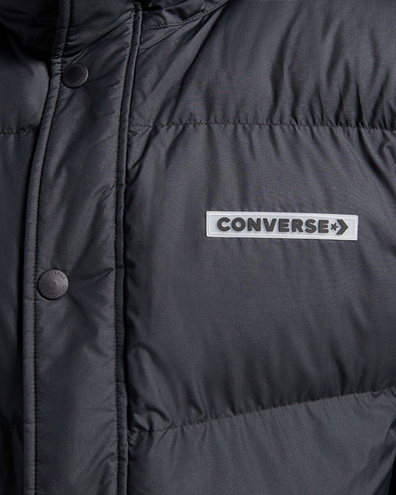 Converse Super Puffer Με Επένδυση Jacket μαυρα | HAZISG-538