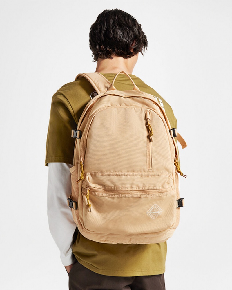 Converse σταμπεσ Ευθεία Edge Backpack Epic Dune | HLAVTY-158