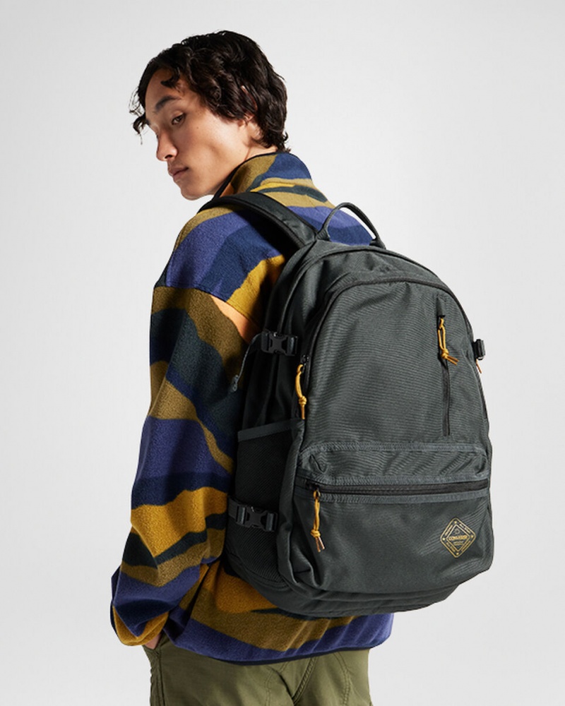 Converse σταμπεσ Ευθεία Edge Backpack πρασινο | ZDPUXO-149